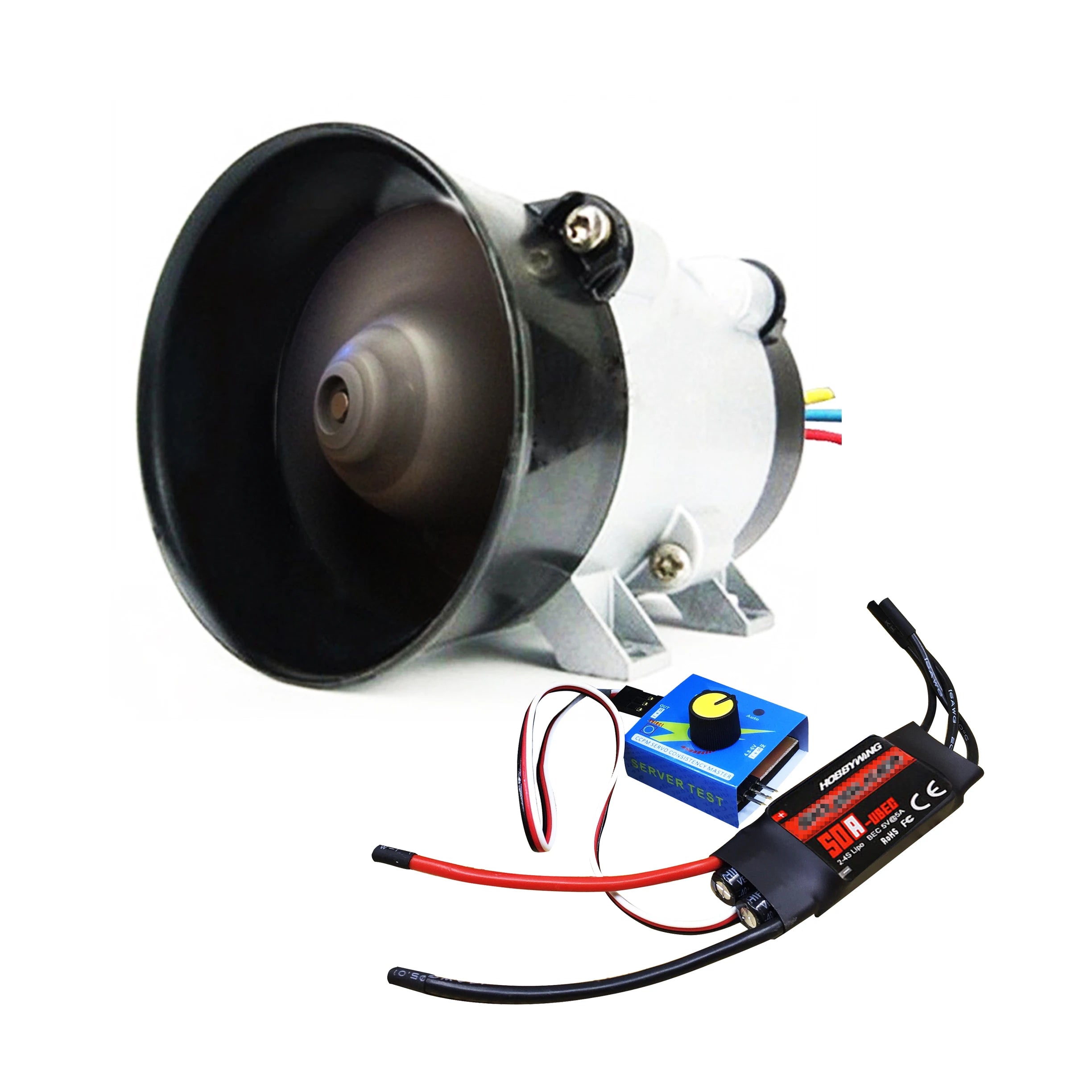 Car Electric Turbine Power Turbo Charger Brushless Hall-free Three-Phase Motor With DC12V