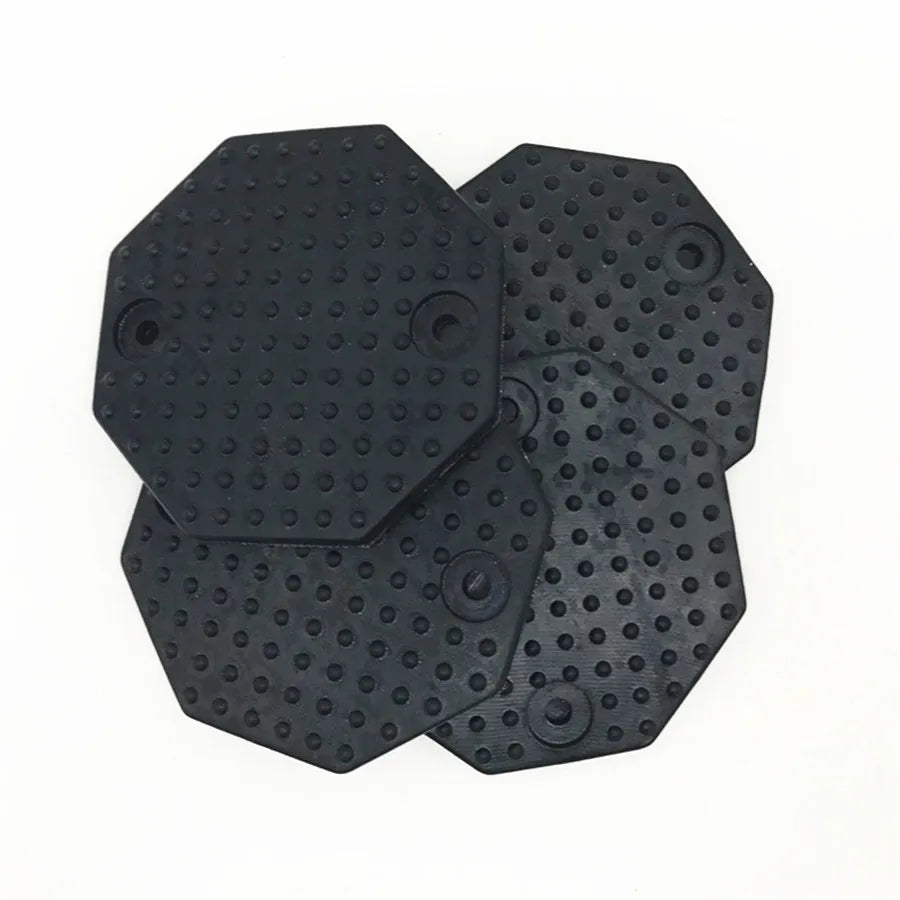 Universal 4Pcs Octagon 135*10mm Heavy Duty Rubber Lifting Arm Pads Car Lift Accessories fo