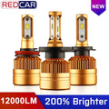 H7 LED H4 H11 H8 Car Headlight Bulbs 9006 HB4 H1 H3 HB3 H9 H27 LED Lamp with 1515 Chips 12