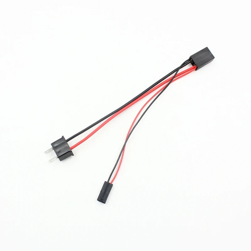 Rockeybright H7 Headlight Car Socket HID Bi-xenon Adapter for H7 Male Female Splitter for
