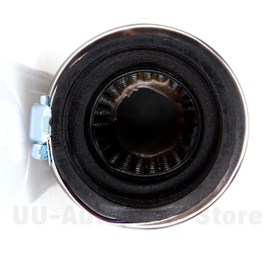 54mm Air Filters Universal Tapered Chrome Pod Clean Mushroom Head Cleaner for Motorcycle C