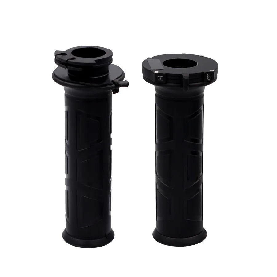 FYUU 7/8" 12W-24W Adjustable Temperature Motorcycle Handlebar Electric Heated Handle Motor