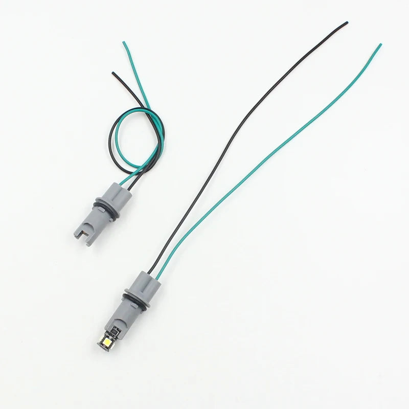 T10 30CM LED Socket Cable W5W 168 194 CANBUS Car Auto LED Light Lamp Bulb Cable Wire Harne