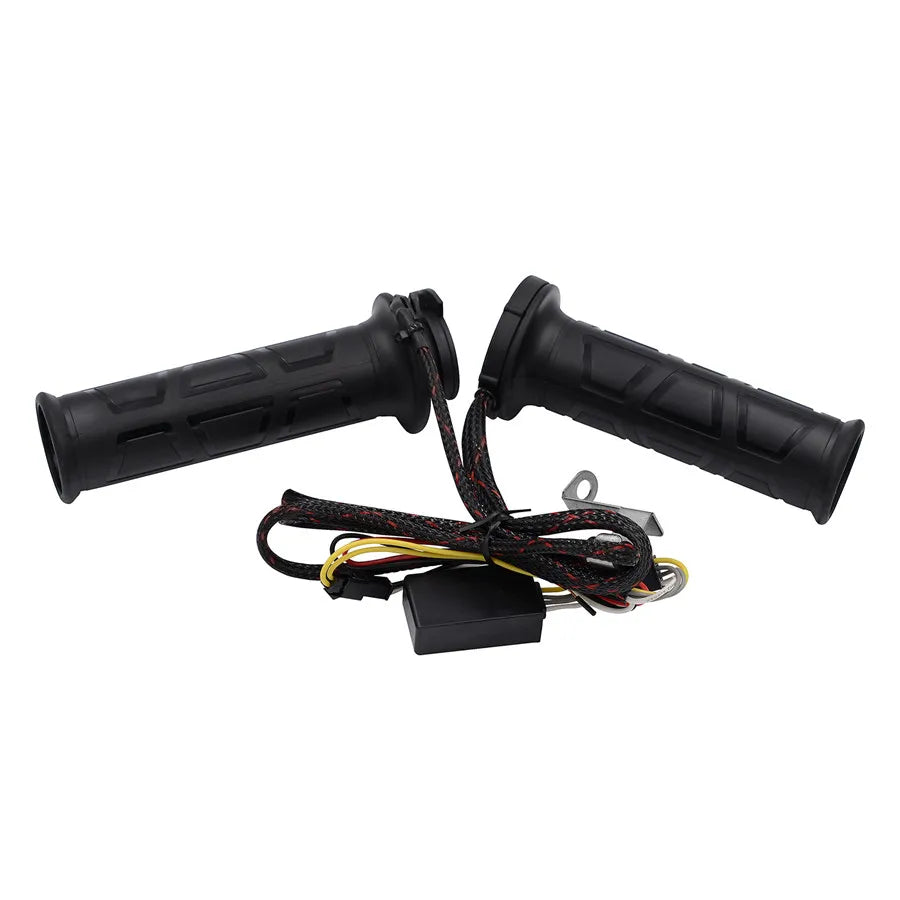 FYUU 7/8" 12W-24W Adjustable Temperature Motorcycle Handlebar Electric Heated Handle Motor
