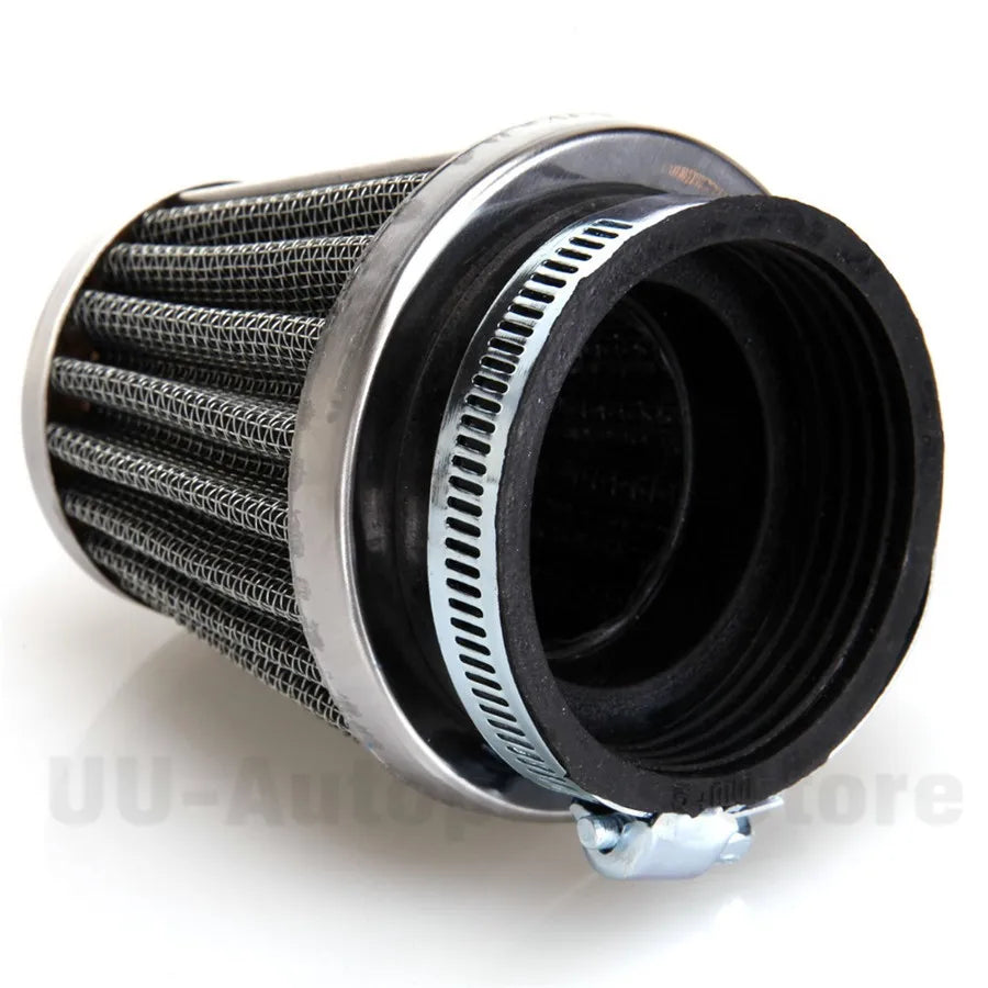 54mm Air Filters Universal Tapered Chrome Pod Clean Mushroom Head Cleaner for Motorcycle C