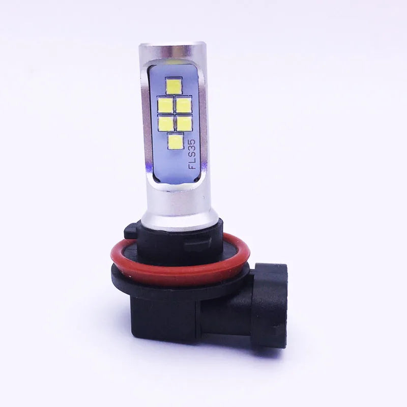 1 Pair 36W H11 H8 Led Bulb Led Flash Strobe Blinking Car Fog Light 1400LM 6000K White 12V