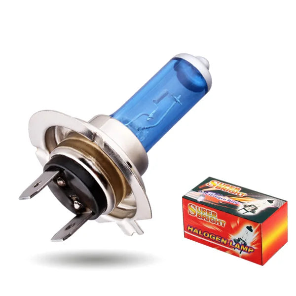 H7 50W 12V Super Bright White Fog Lights Halogen Bulb High Power Car Headlights Lamp Car L