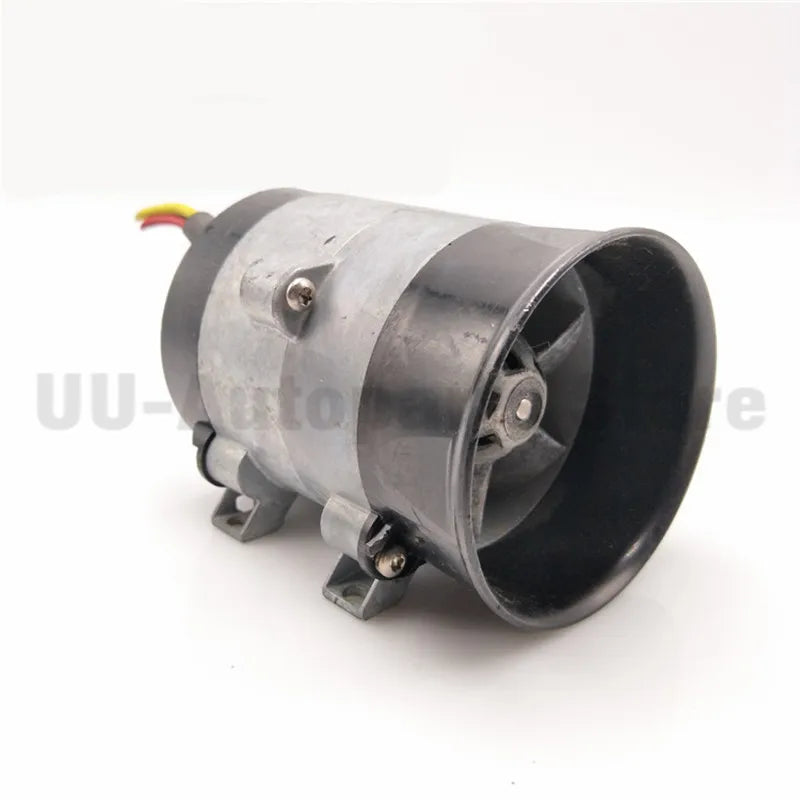 Universal Car Electric Turbine Power Turbo Charger Tan Boost Air Intake Fan 12V