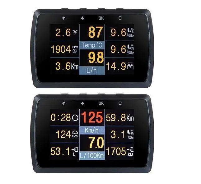 Car OBD2 On Board Computer Car Water Temperature Volt Digital Display Fuel Consumption Car