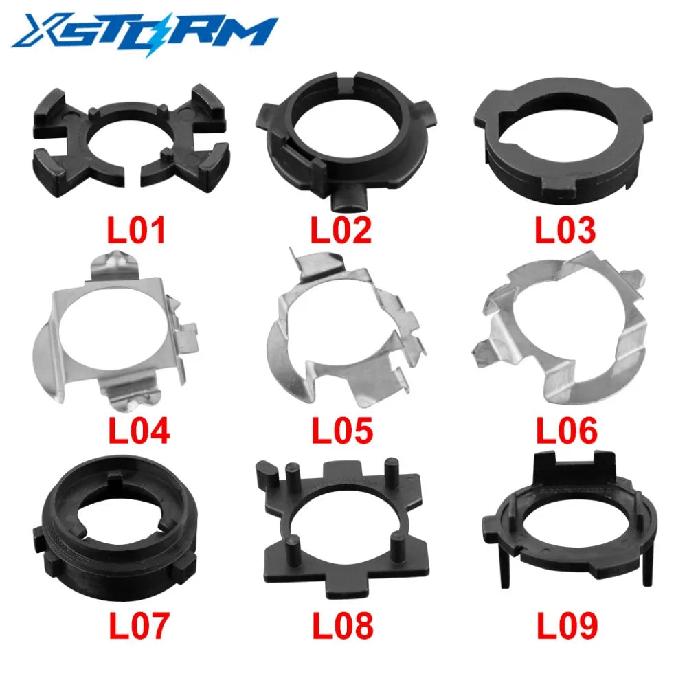 H7 LED Headlight Adapter H1 H7 Bulb Holder Car Socket Base