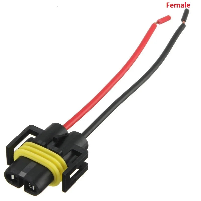 H8 H11 881 LED Lamp socket H8 H11 female sockets male connector NEW H11 Headlight Bulb Mal