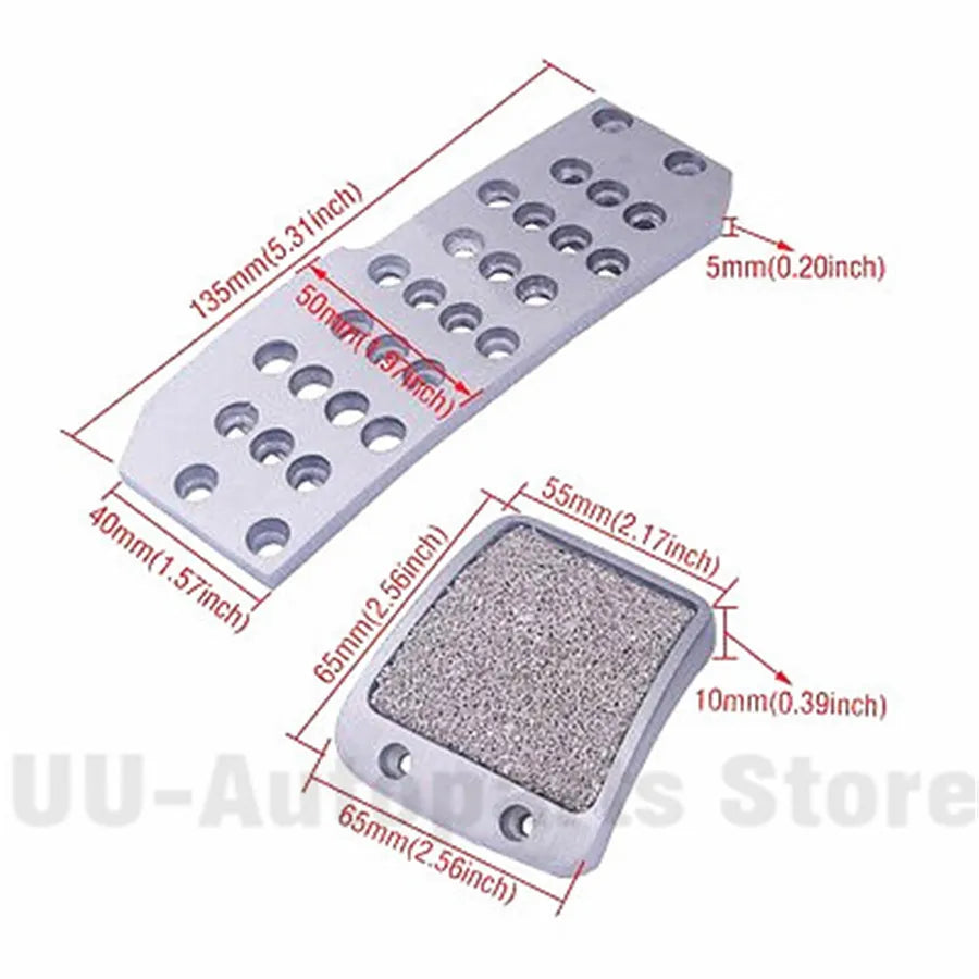 Car Foot Rest Fuel Brake MT Pedals Accelerator / Clutch Pedal for Honda Accord S2000 Civic