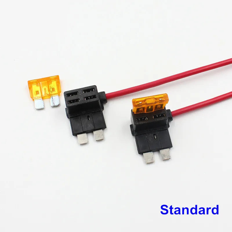 Rockeybright 5A 10A 30A Blade Fuse Boxes Holder Add A Circuit Standard Mini Micro Car Pigg