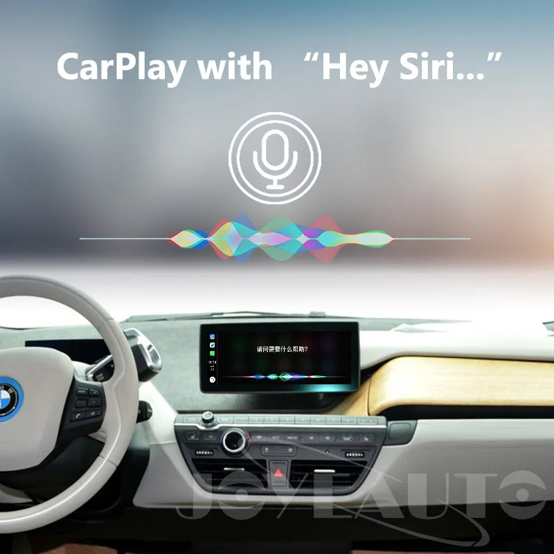 Wireless Apple CarPlay Android Auto Retrofit Module for BMW i3 2013-2017 - Support Reverse Camera