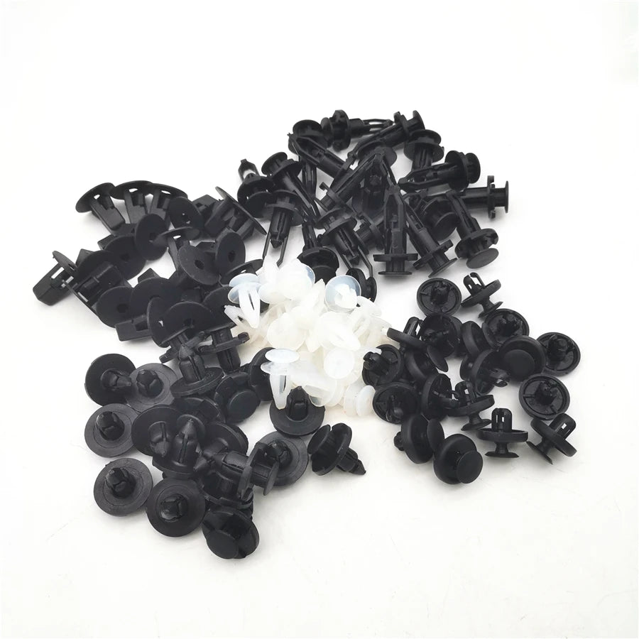 100pcs/lot Trim Panel Clips Bumper Fender Rivets Fastener For Toyota Lexus