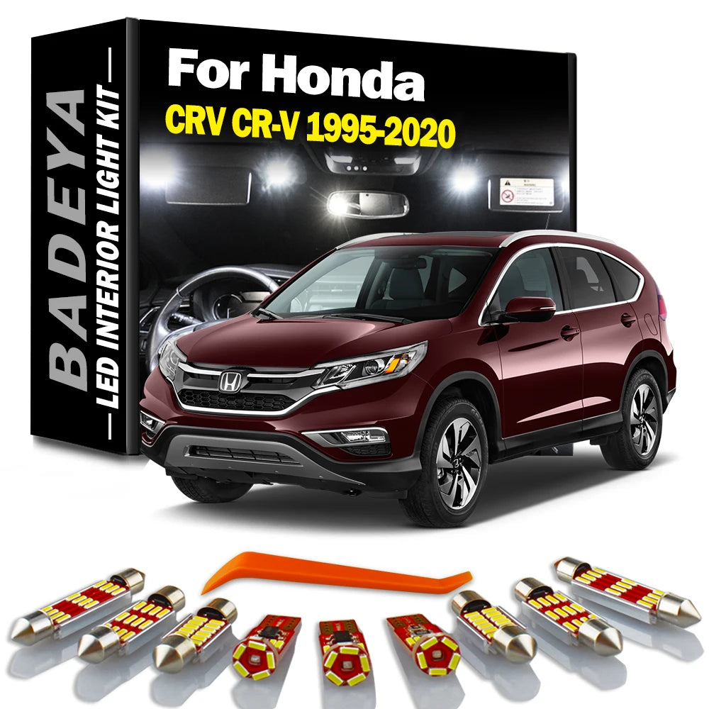 LED Interior Light Kit for Honda 1995-2020 - Canbus Error-Free Interior Bulbs