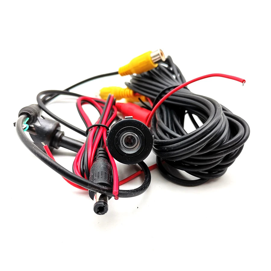 18.5mm Hole Car Vehicle Rearview Front Side View Rear View Camera with Mirror Image