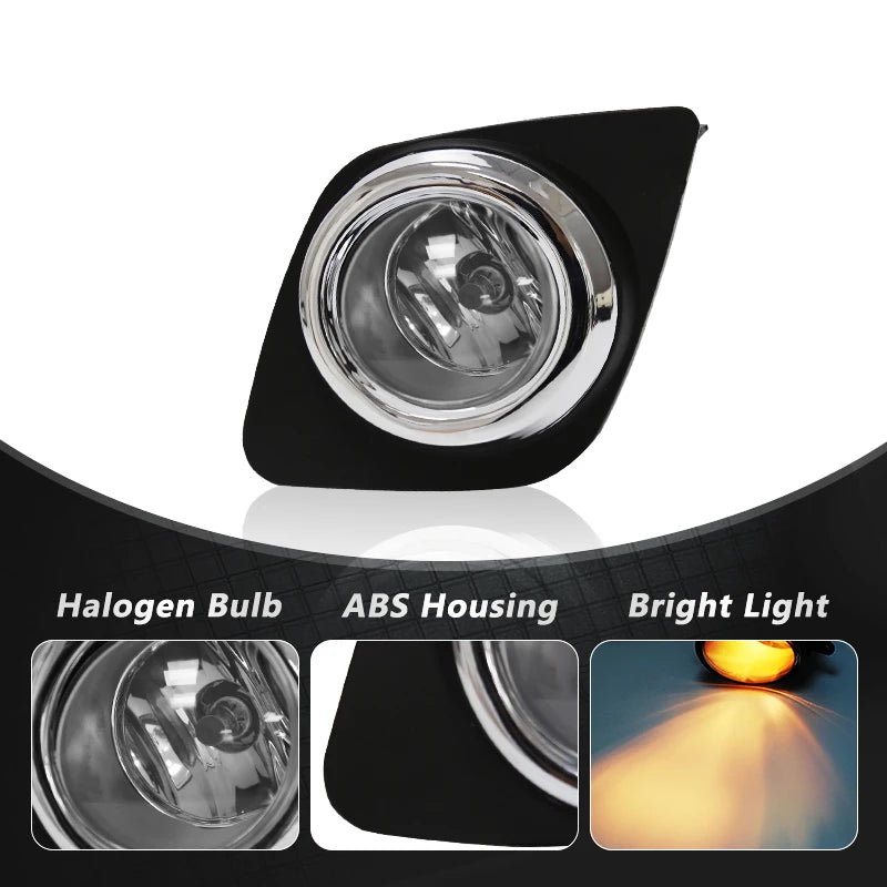 Fog Light For Toyota RAV4 2009 2010 2011 2012 Led Daytime Running Lamp Daylight DRL Watepr | AUTOKITSHOP