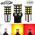 S25 1156 P21W BA15S LED BAY15D BAU15S PY21W T20 LED 7440 7443 W21W 1157 LED Bulb R5W DC 12