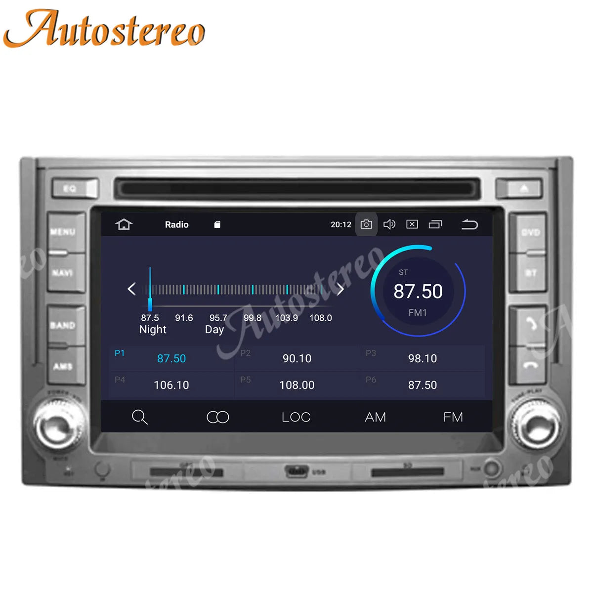 Android 12 4GB+64GB Car GPS Navigation for Hyundai H1 Grand Royale I800 2007+ Auto Stereo