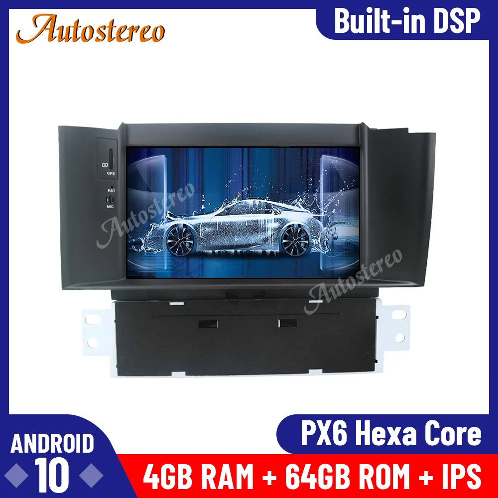 Carplay For Citroen C4 C4L DS4 2012-2016 Android 13 Car DVD Player Multimedia Player GPS N