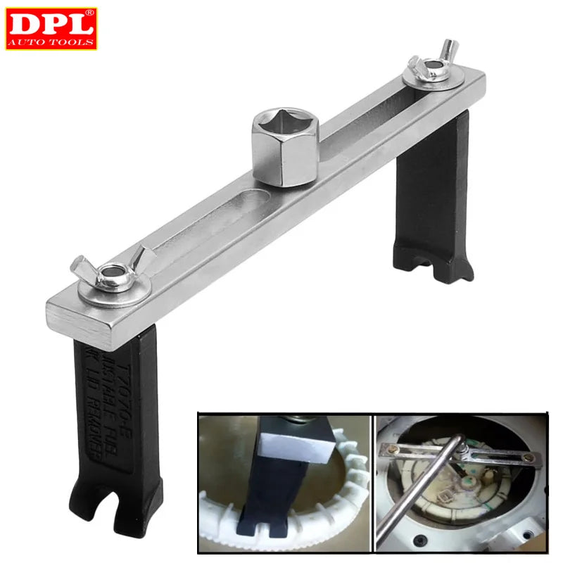 Good Quality Fuel Pump Lid Tank Cover Remover Spanner Wrench Tool For Mercedes-Benz/BMW/Audi/VW - Automotive LED Light
