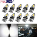 T10 W5W Canbus No Error 168 194 LED Bulb 6000K White Car Interior Lights 7020 Chips Auto C