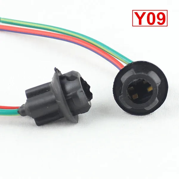 10-90pc LED Bulb Socket T10 LED W5W 194 Lamp Base Socket Cable Wire Harness Relay for Turn