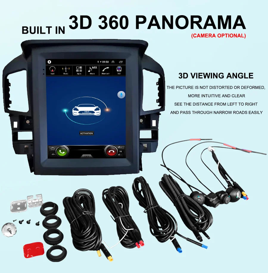 9.7inch Tesla Screen Car Radio For Lexus RX 300 RX330 Toyota Harrier 1998-2003 Android Ste