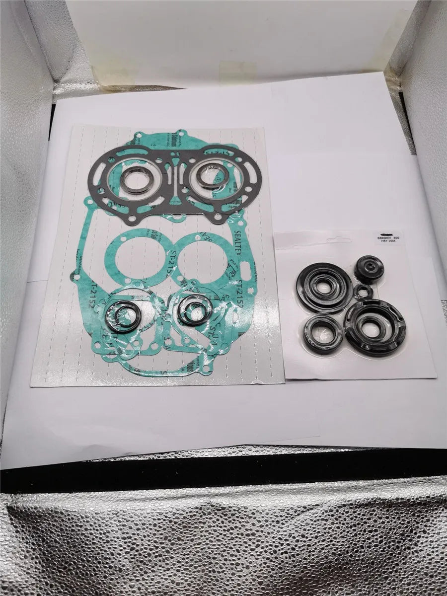 Engine Gasket Set With Oil Seals Complete Kit for Yamaha Banshee 350 YFZ350 1987-2006