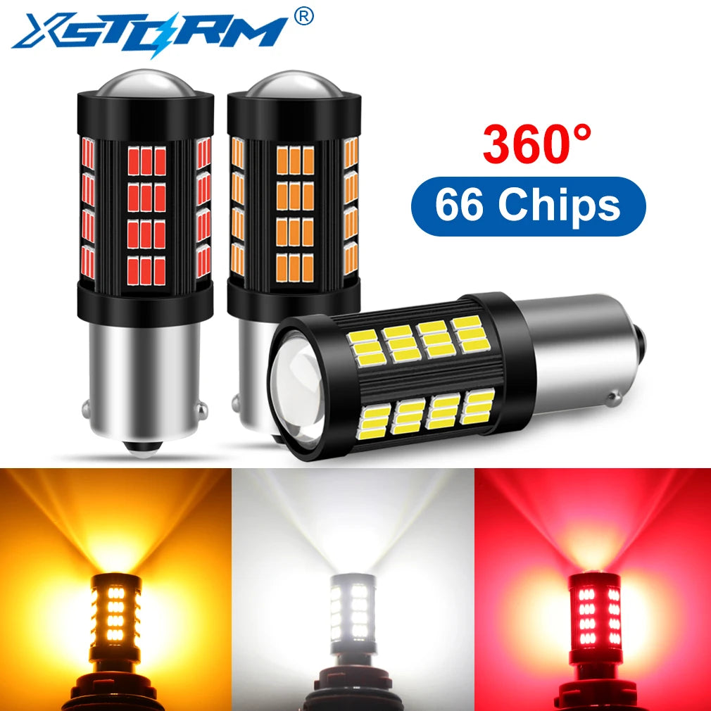 1156 BA15S BAU15S 1157 BAY15D LED P21W P21/5W PY21W Led Bulbs R5W R10W 1000LM Car Turn Sig