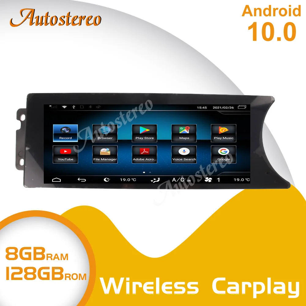 For Mercedes Benz Class W204 C180 C200 C260 AMG 2011-2014 Android Carplay Car GPS Nevigati