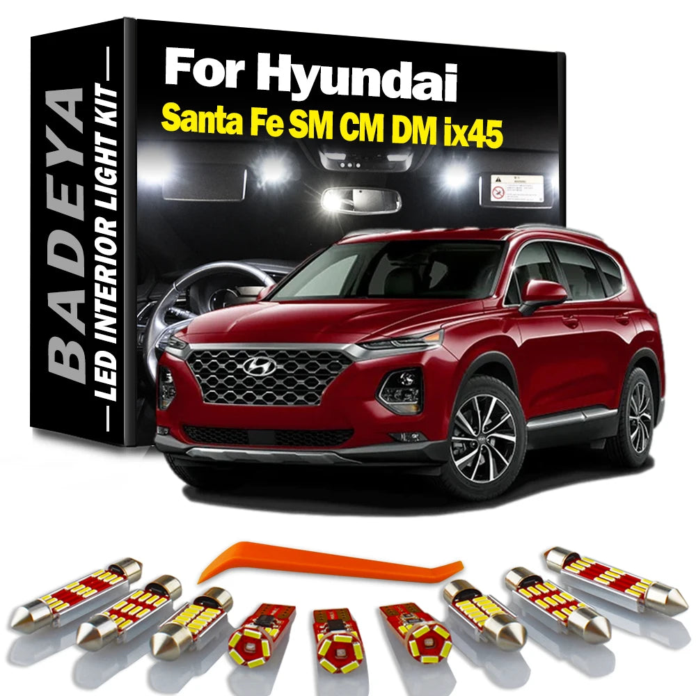 BADEYA For Hyundai Santafe Santa Fe SM CM DM ix45 2001-2015 2016 2017 2018 2019 2020 LED B