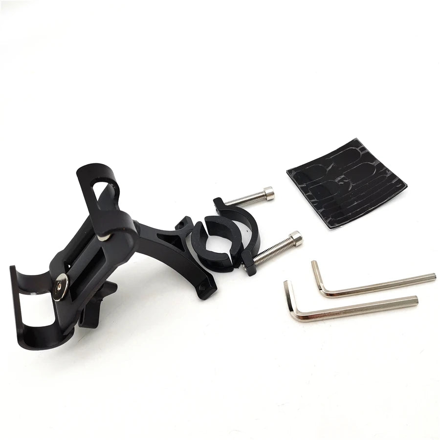1x Motorcycle Phone Holder Stand Handlebar Clip Alloy Bracket Holder For iPhone