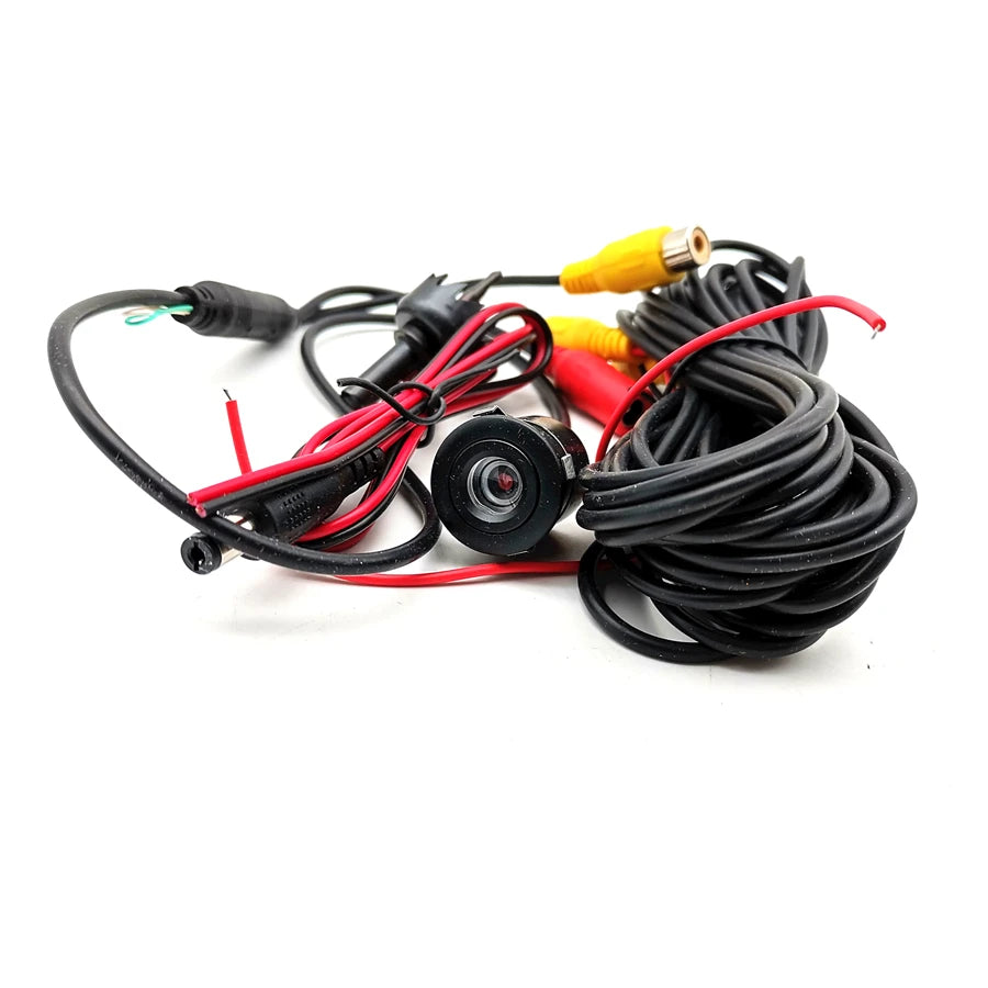 18.5mm Hole Car Vehicle Rearview Front Side View Rear View Camera with Mirror Image