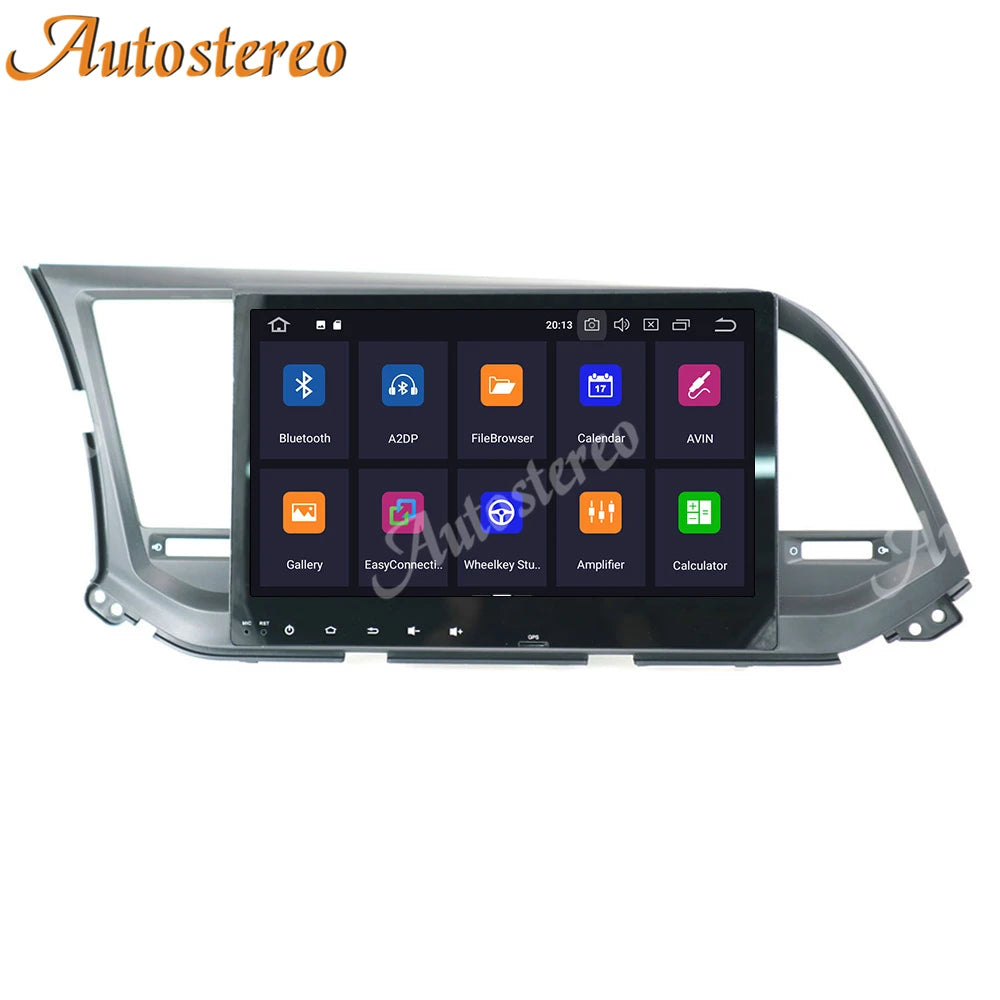Android 14 Carplay Car Radio GPS Navigation for Hyundai Elantra 2016 2017 2018 2019 Avante
