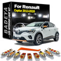 9-Piece LED Interior Light Kit for Renault - Canbus Error-Free Interior Bulbs