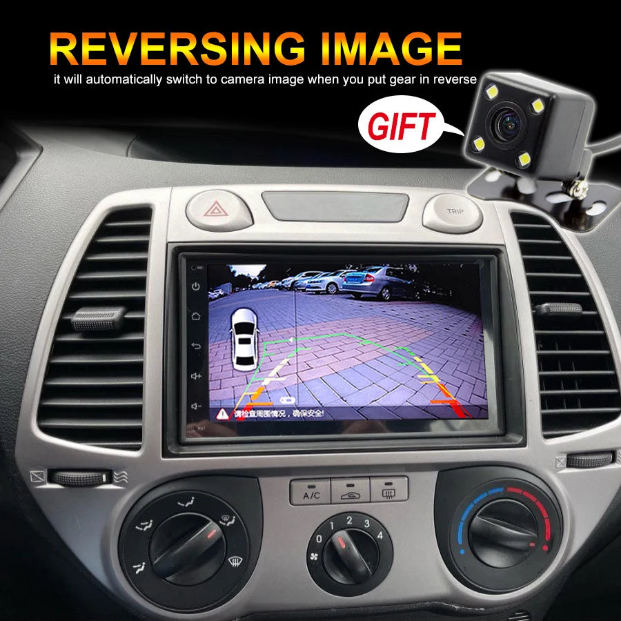 128GB Car Radio Multimedia Video Player For Hyundai I20 2010 2011 Android Stereo 2Din GPS