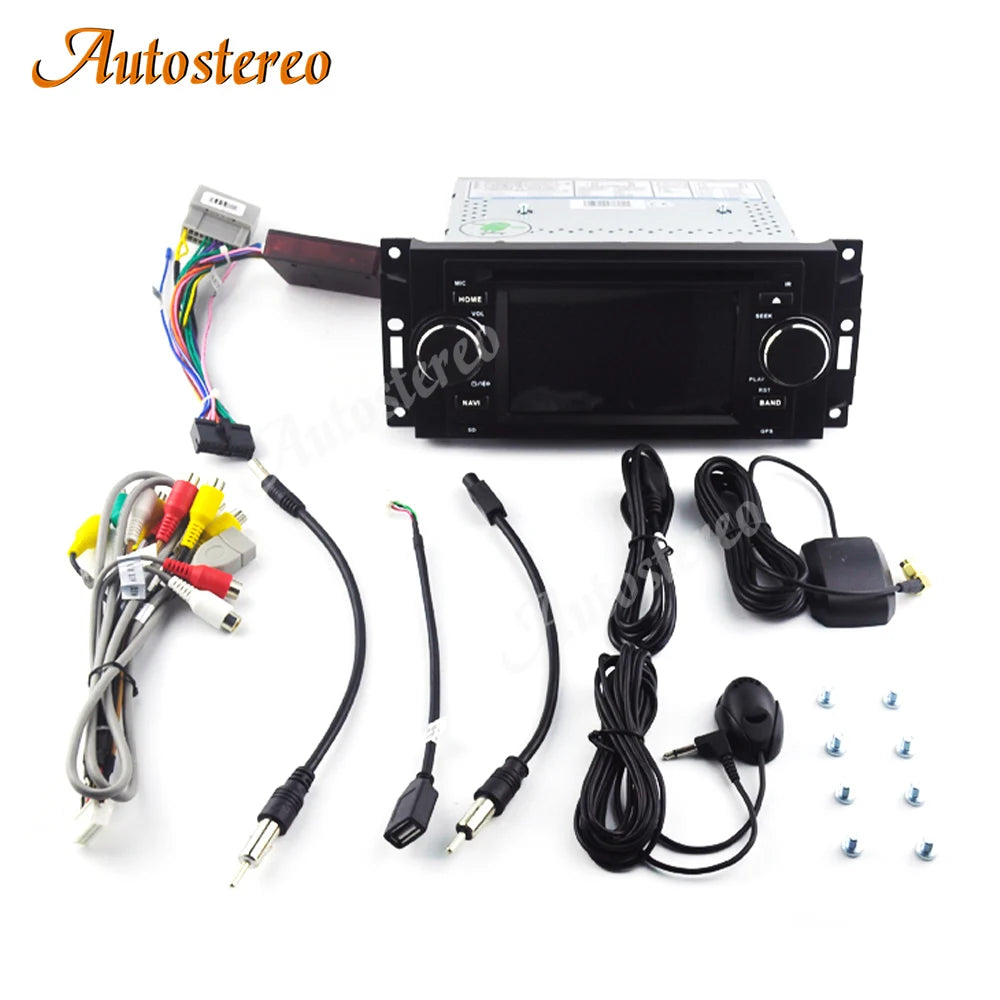 128GB Android 13 Car DVD Player Multimedia Player GPS Navigation For JEEP Grand Cherokee 2