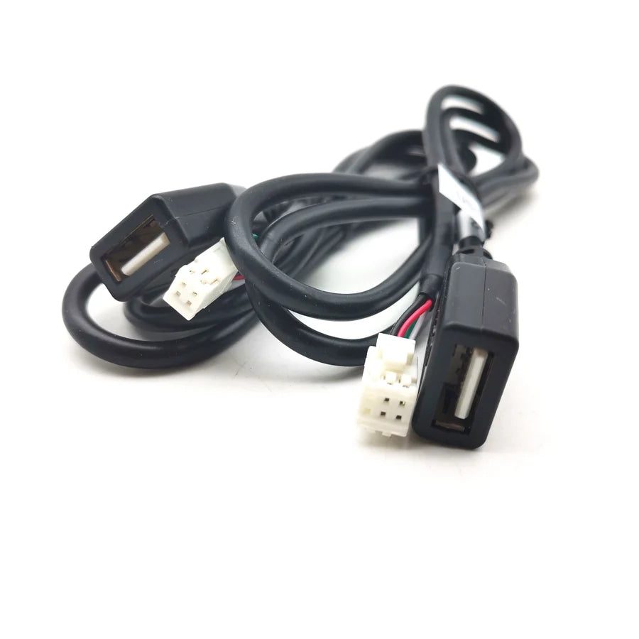 4Pin & 6Pin Connector USB Extension Cable Adapter for Android Car Radio Stereo