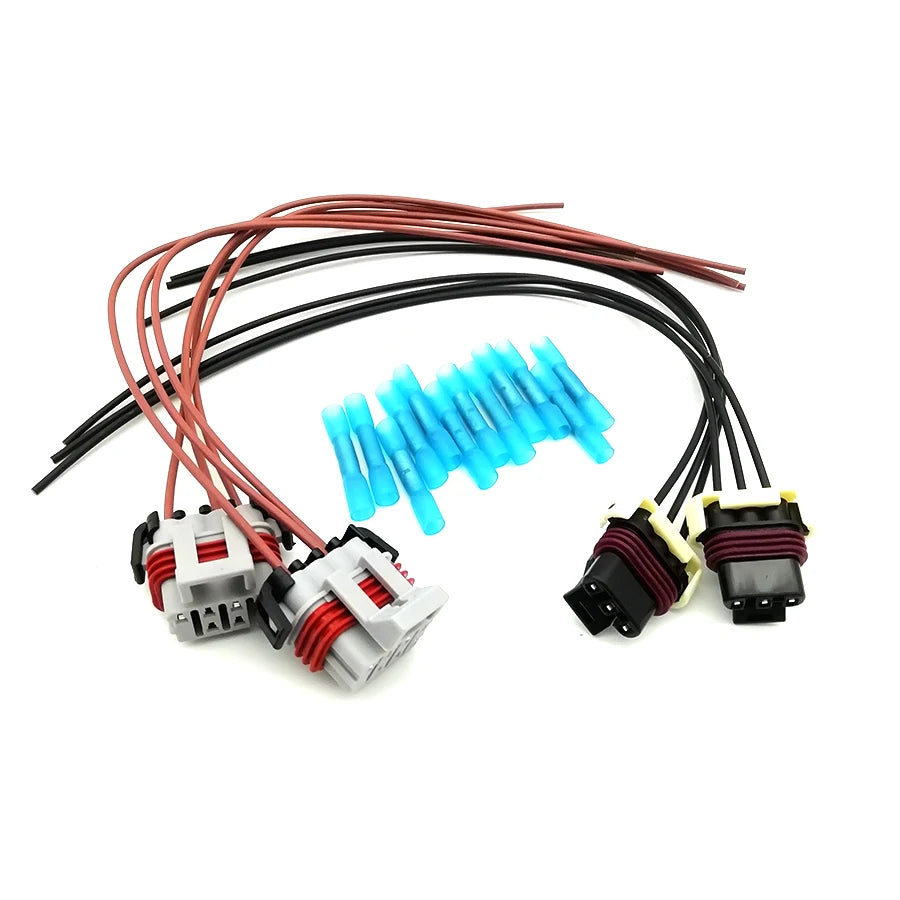 2 Sets Headlight & Turn Signal Harness For Freightliner Columbia Diesel 2005-2014