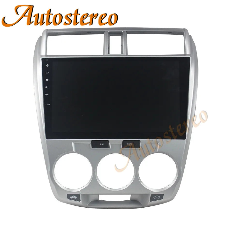 Carplay Android 14 Car Multimedia Player GPS Navigation For Honda City 2008-2014 Auto Radi