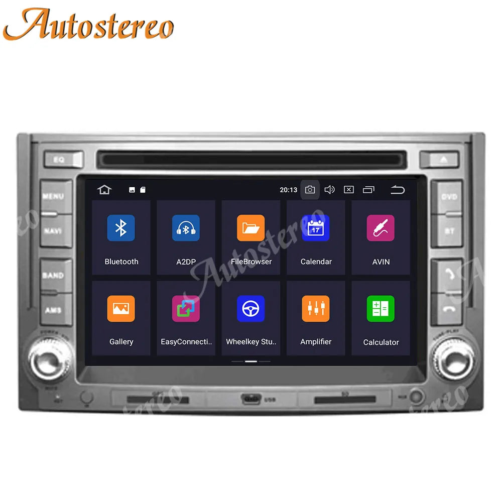 Android 12 4GB+64GB Car GPS Navigation for Hyundai H1 Grand Royale I800 2007+ Auto Stereo