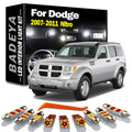 8-Piece LED Interior Light Kit for Dodge 2007-2010 - Canbus Error-Free Interior Bulbs