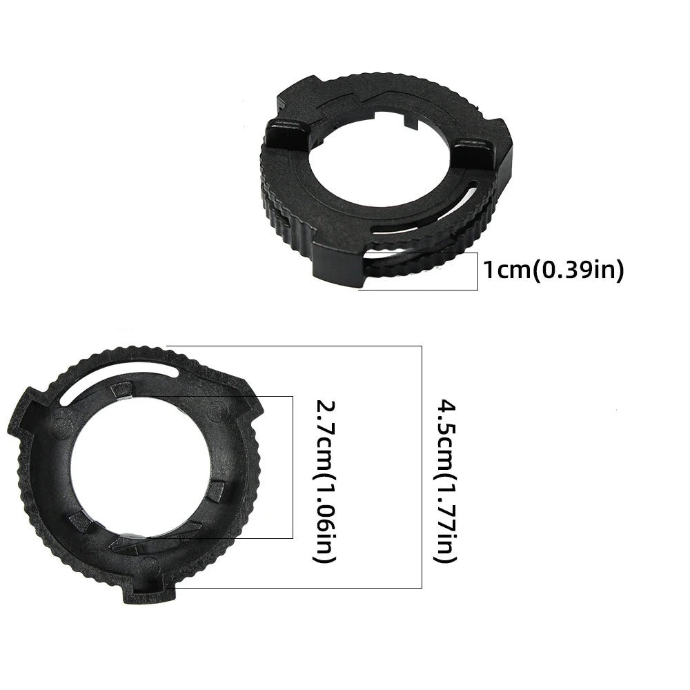 H7 LED Headlight Bulb Holder Adapter Socket Base Clip for Ford Fiesta European car only