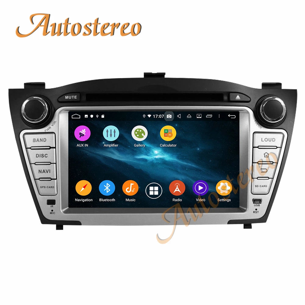 Car DVD Player DSP Android 13.0 Carplay GPS Navigation For Hyundai IX35 2009-2013 Auto Rad