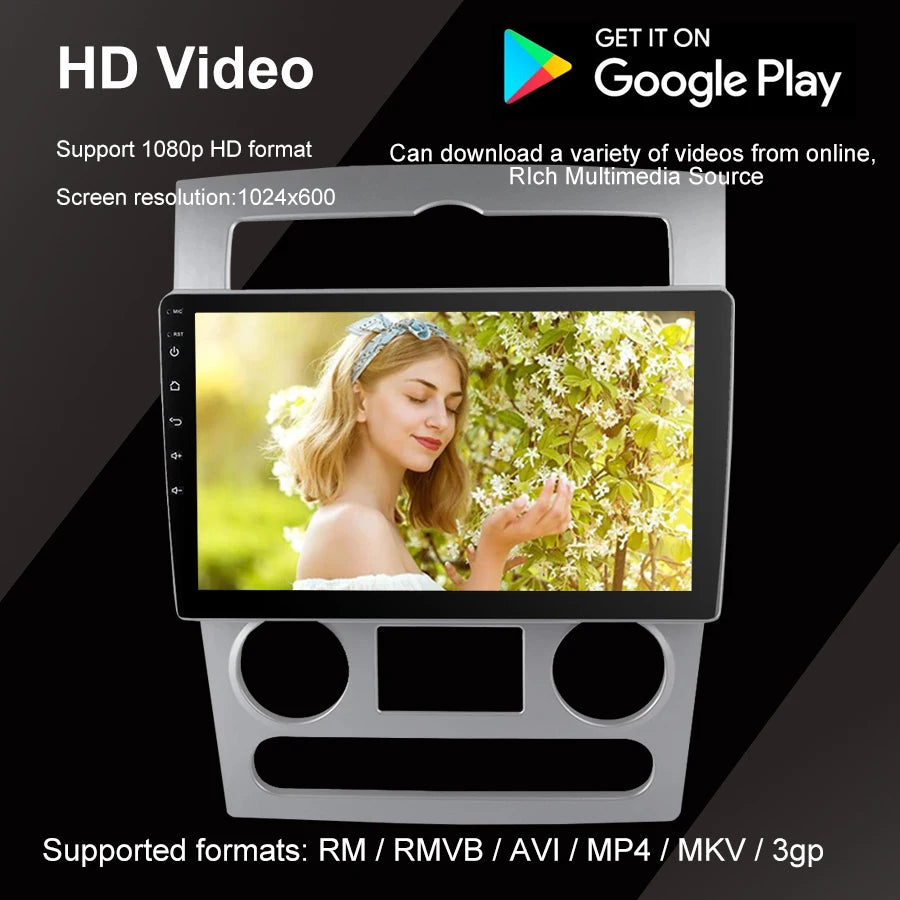 2 Din Car Video Player For HYUNDAI Coupe 2004-2006 Andriod Stereo Multimedia Full Touch Sc