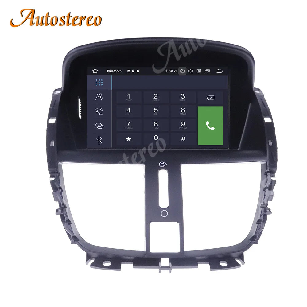 Android14 Carplay Car Radio GPS Navigation For Peugeot 207 2007-2014 Car DVD Player Multim