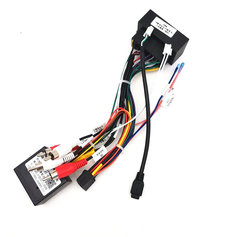 16 PIN Wiring Harness Adapter with Canbus For Jeep Grand Commander 2018–present