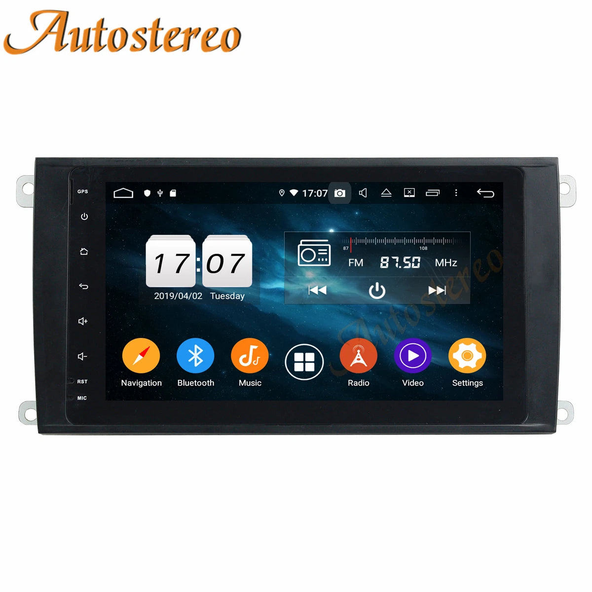 Android 14 Carplay Car No DVD Player GPS Navigation For Porsche Cayenne 2003-2010 Auto Rad